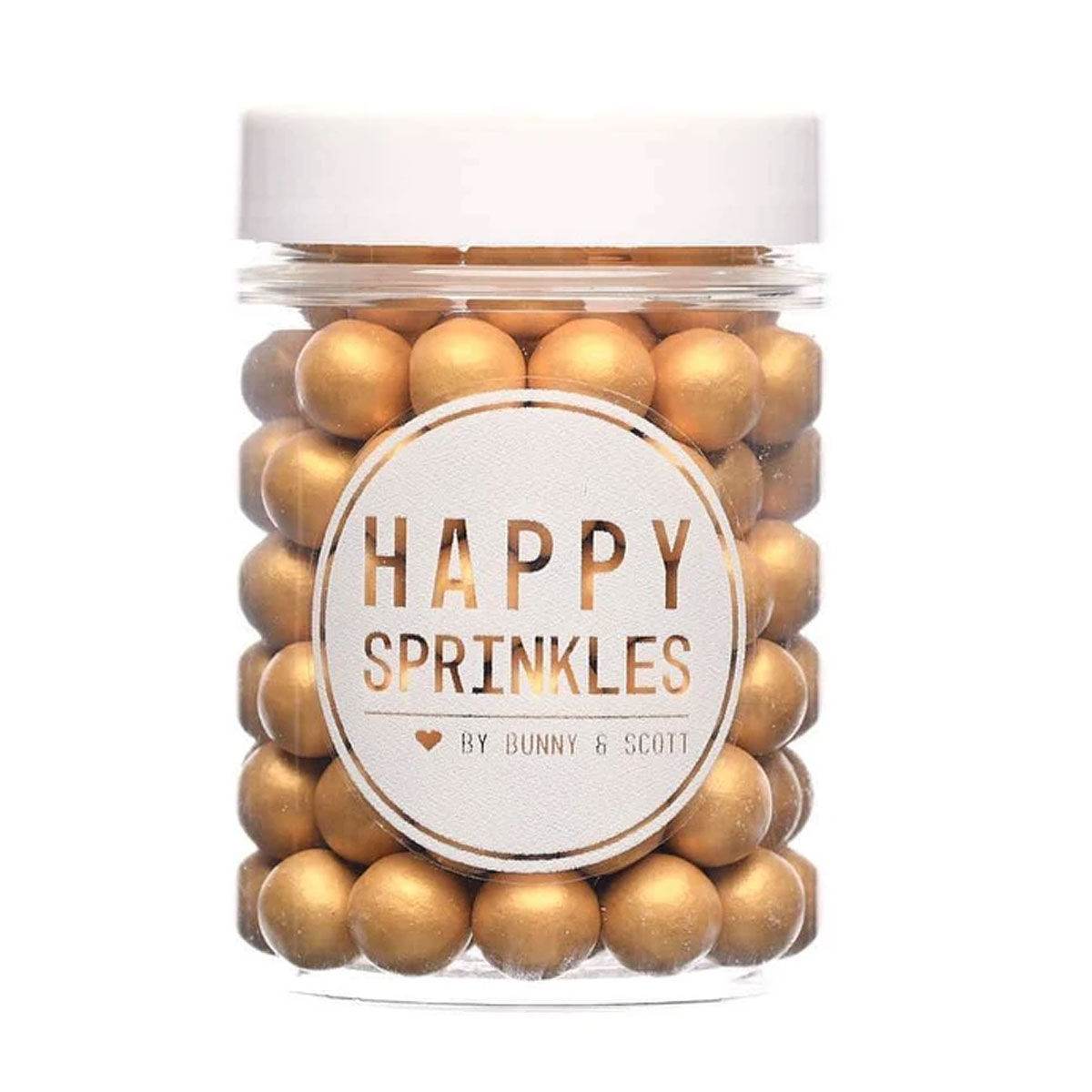 Happy Sprinkles Schokokugeln - Gold Choco M
