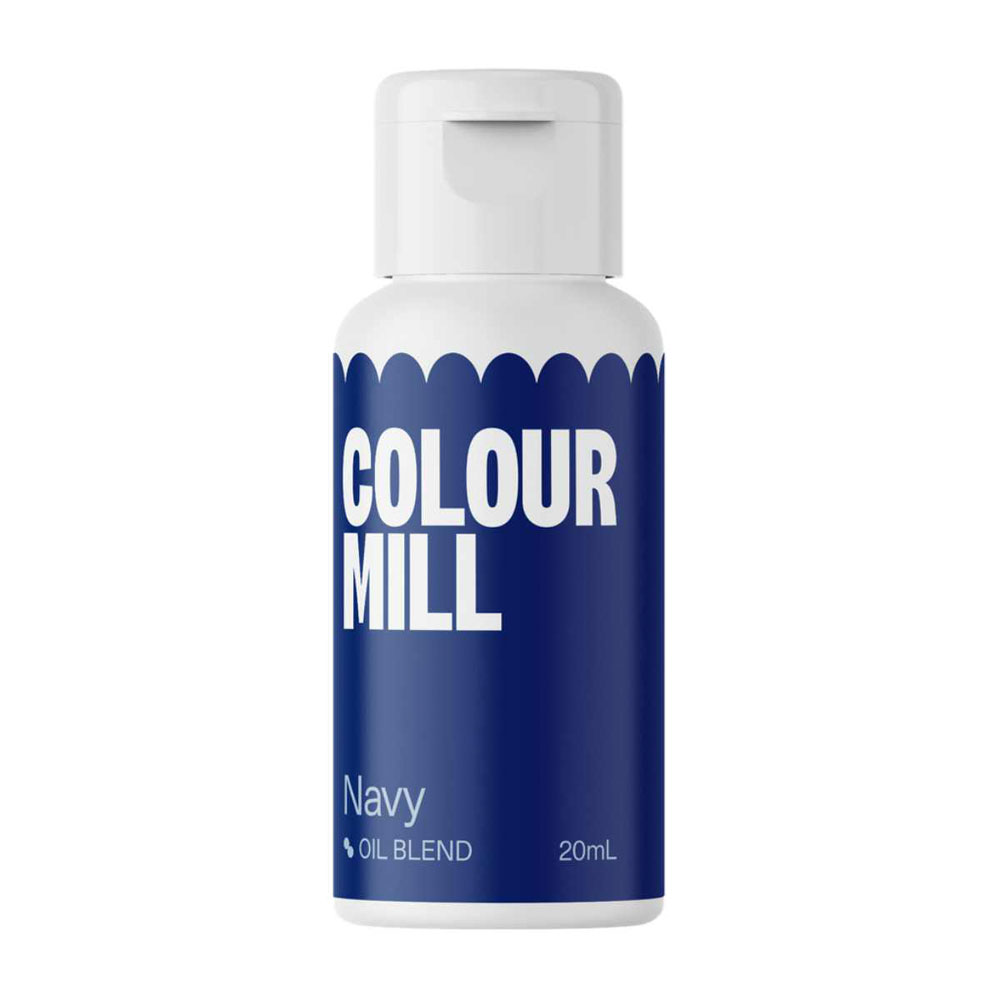 Colour Mill fettlösliche Lebensmittelfarbe - Navy Blue 20ml