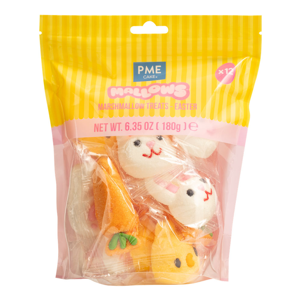 PME Marshmallow Osterhasen & Karotten 12 Stück