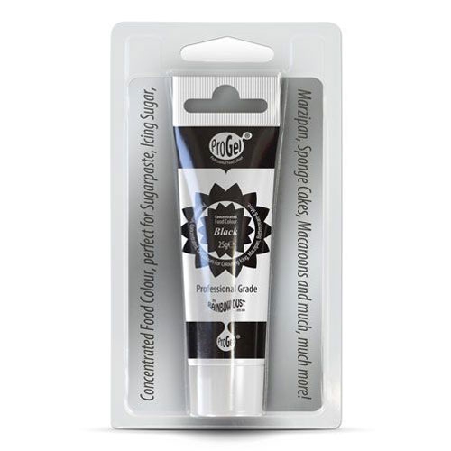 Gelfarbe - ProGel von Rainbow Dust - Black
