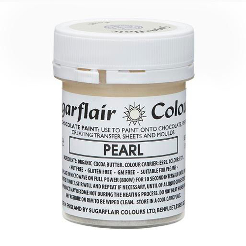 Sugarflair Chocolate Paint - Malfarbe Pearl