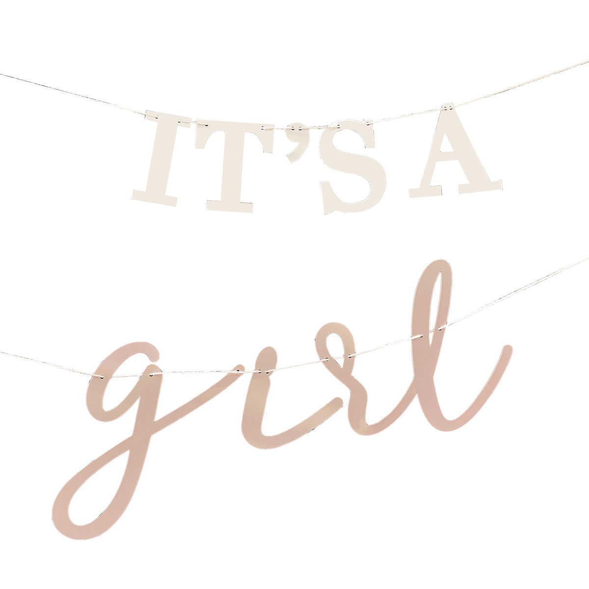 Ginger Ray Bunting - Girlande It´s a girl