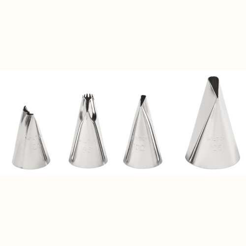 Wilton Tüllen-Set Rüschen #100, # 86, #102, #125