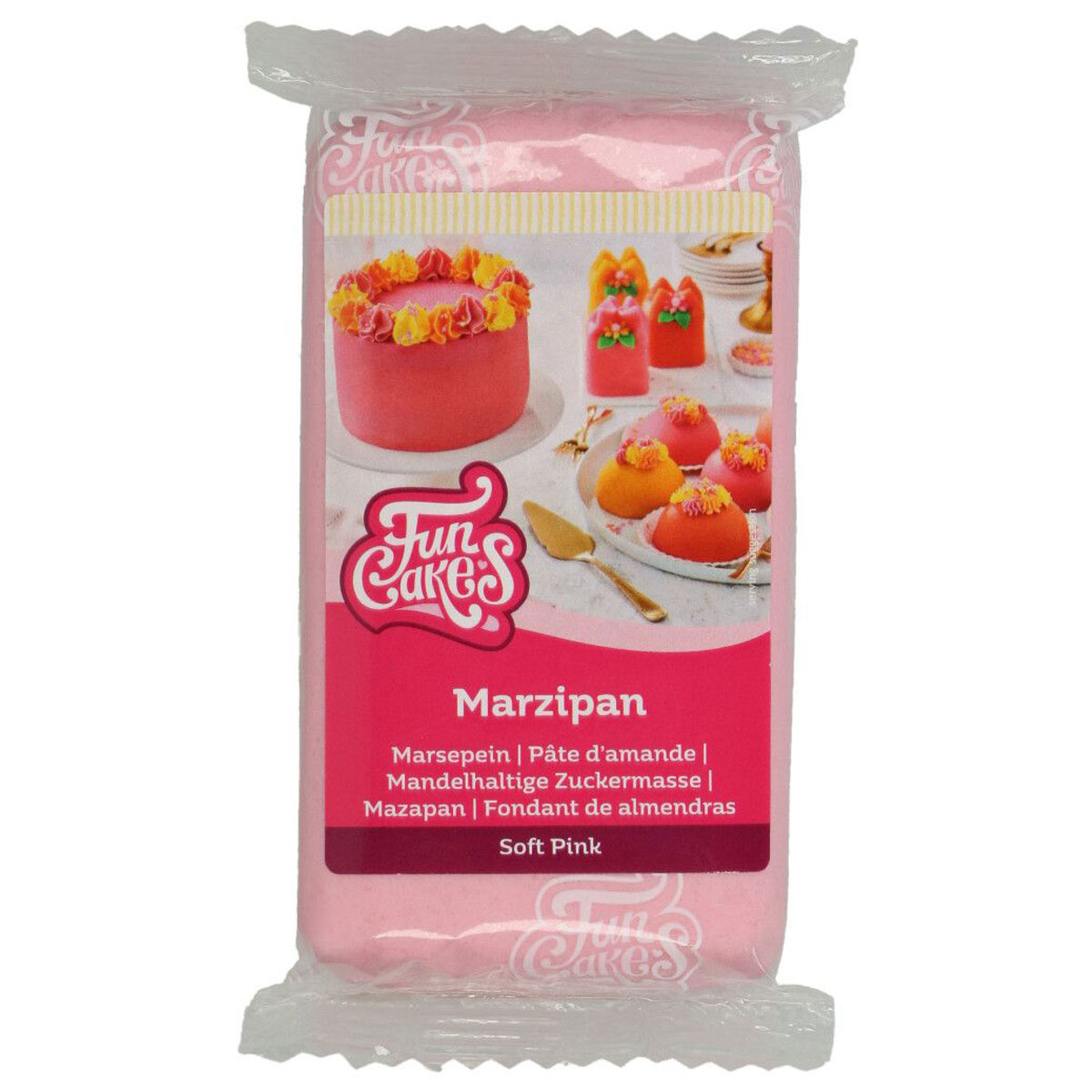 FunCakes feines Marzipan Soft Pink 250 g