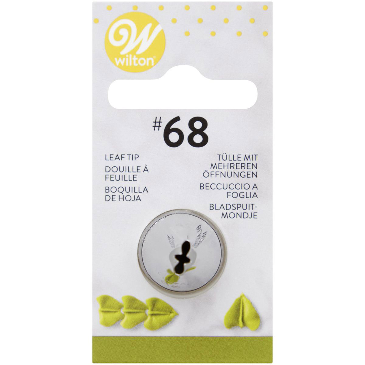 Wilton Decorating Tip #68 Leaf - Blatttülle