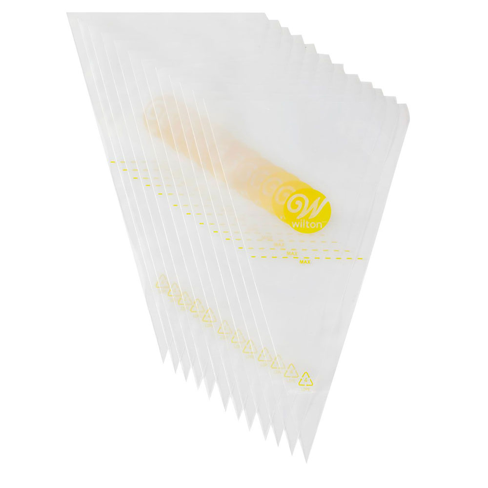 Wilton Einweg-Spritzbeutel 30cm - 12Stück