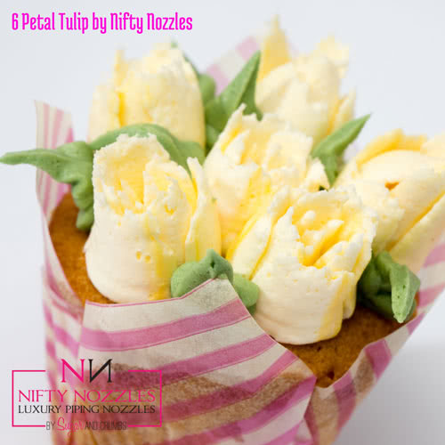 Sugar and Crumbs Nifty Nozzle - 6 Petal Tulip