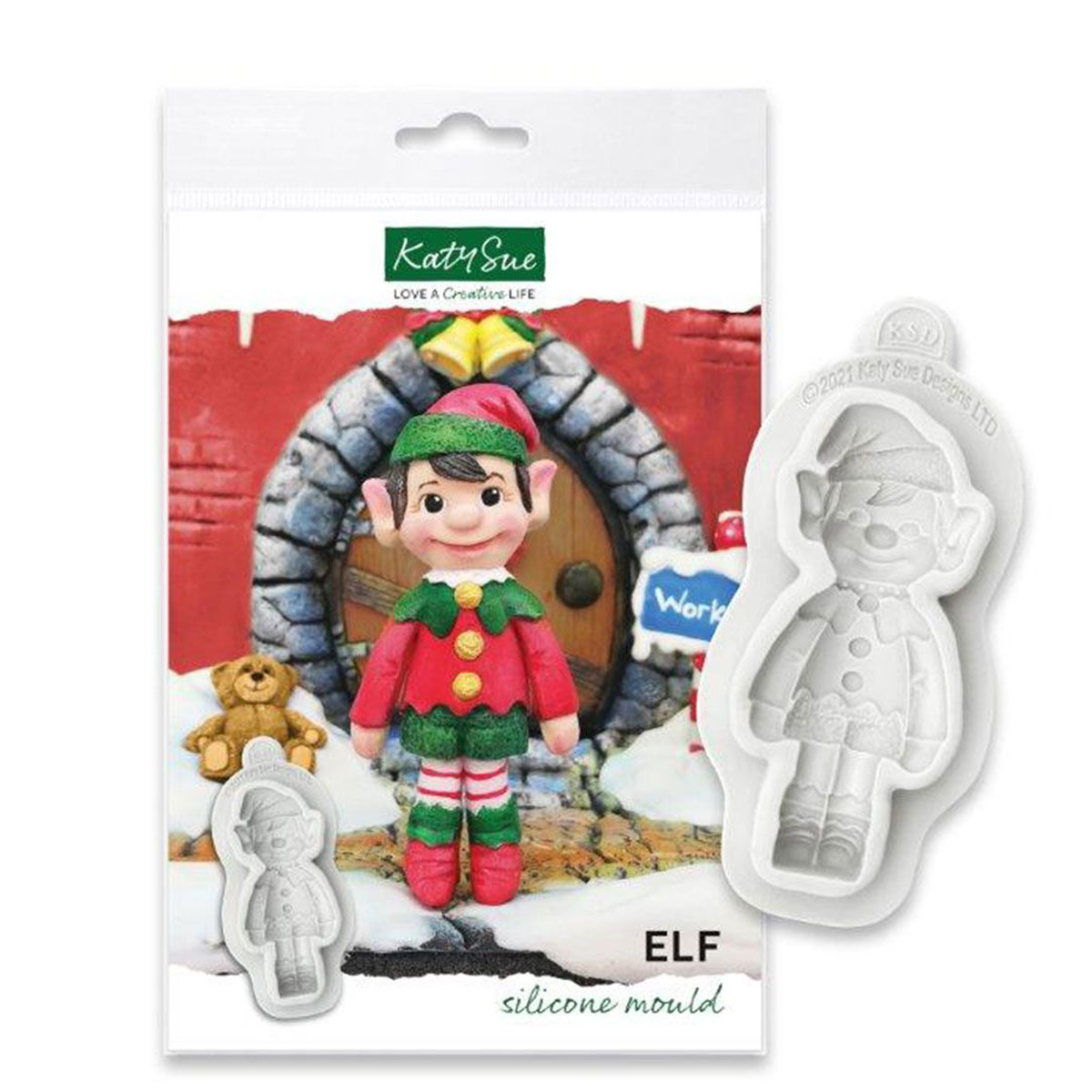Katy Sue Silikonform - Elf
