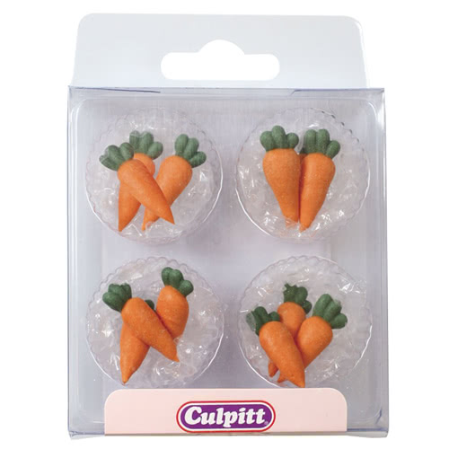 Zuckerdeko Karotten 12 Stück