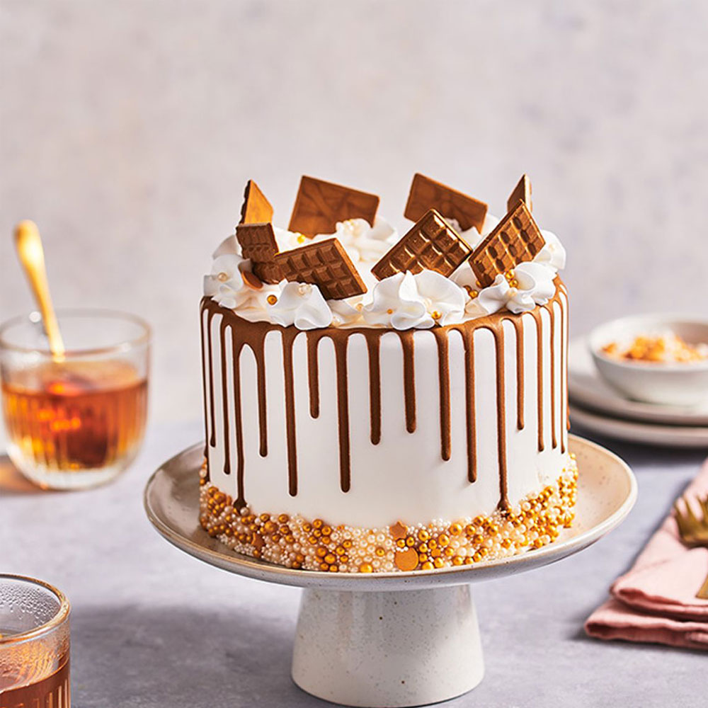 Funcakes Choco Drip - Dunkelgold 180g