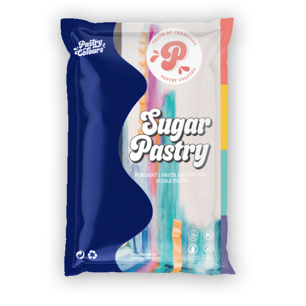  Sugarpastry Fondant Blau - Azul Blau 250g