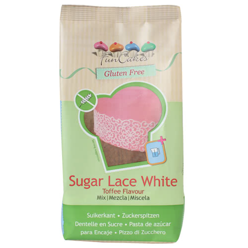 FunCakes Sugar Lace Glutenfrei - Weiß 400g
