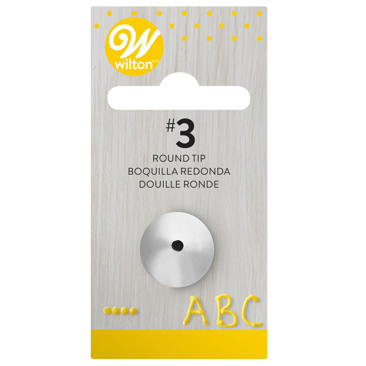 Wilton Lochtülle Decorating Tip  #003