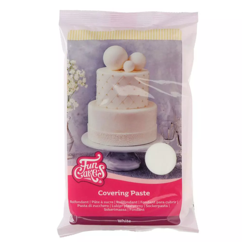 Funcakes Fondant - Covering Paste weiß 500g