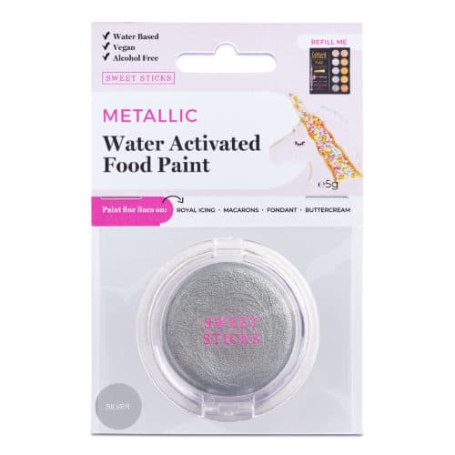 Sweet Sticks water activated Paint - Silver