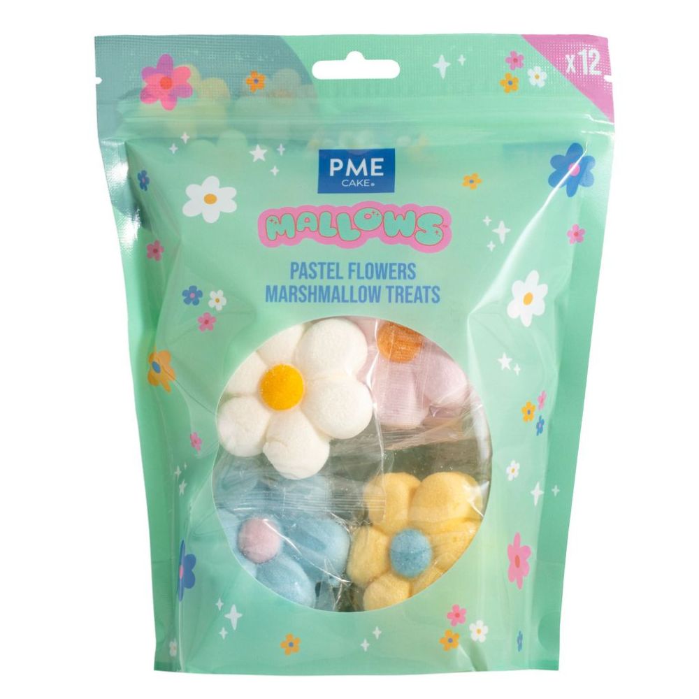 Mallows Marshmallow Blumen 12er Pack