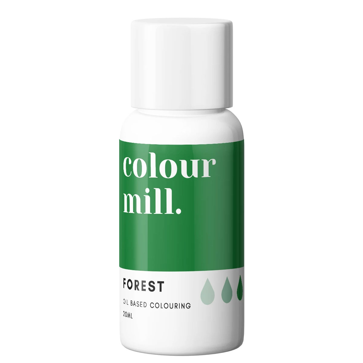 Colour Mill fettlösliche Lebensmittelfarbe Forest Green