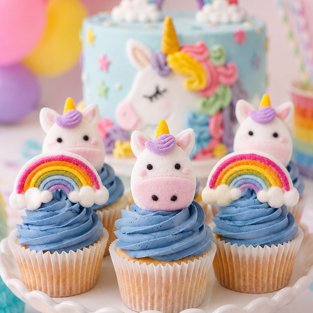 Mallows Marshmallow Einhorn & Regenbogen 12er Pack
