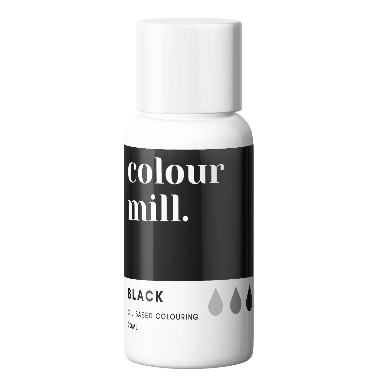 Colour Mill fettlösliche Lebensmittelfarbe Black