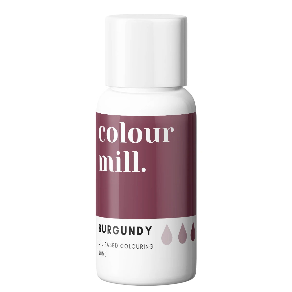 Colour Mill fettlösliche Lebensmittelfarbe - Burgundy 20ml