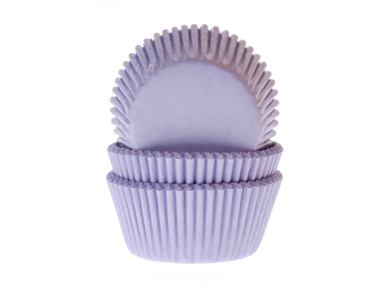 House of Marie Baking Cups - Lilac 50 Stück
