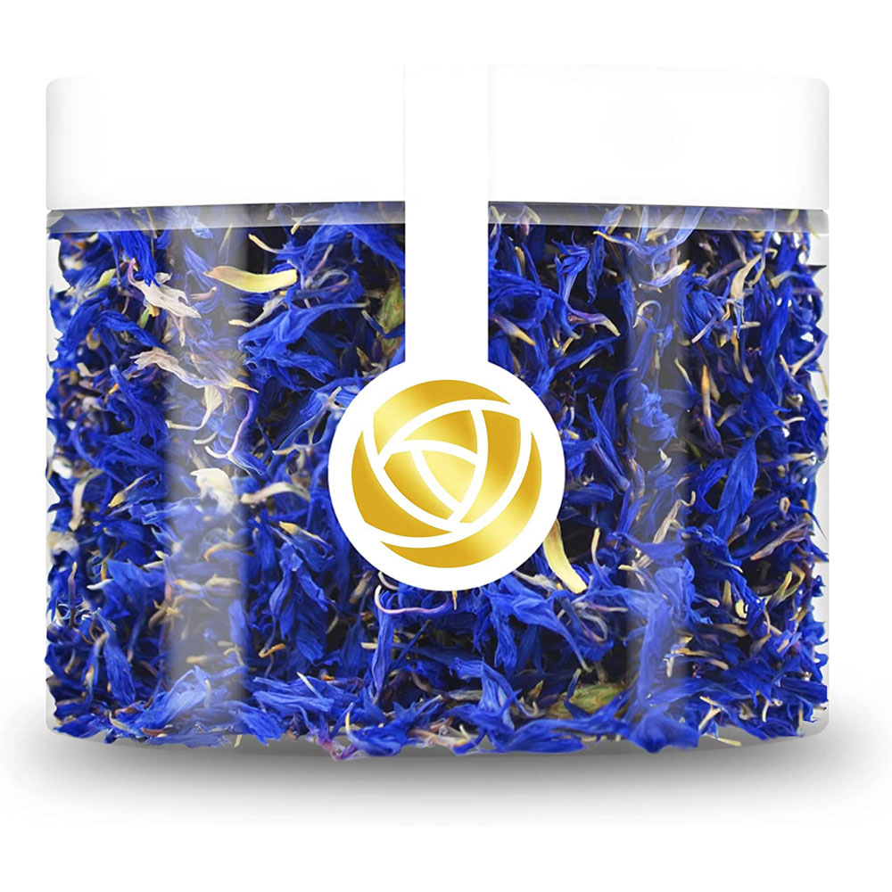 Essbare Blumen - getrocknete Kornblumenblüten Blau 6g