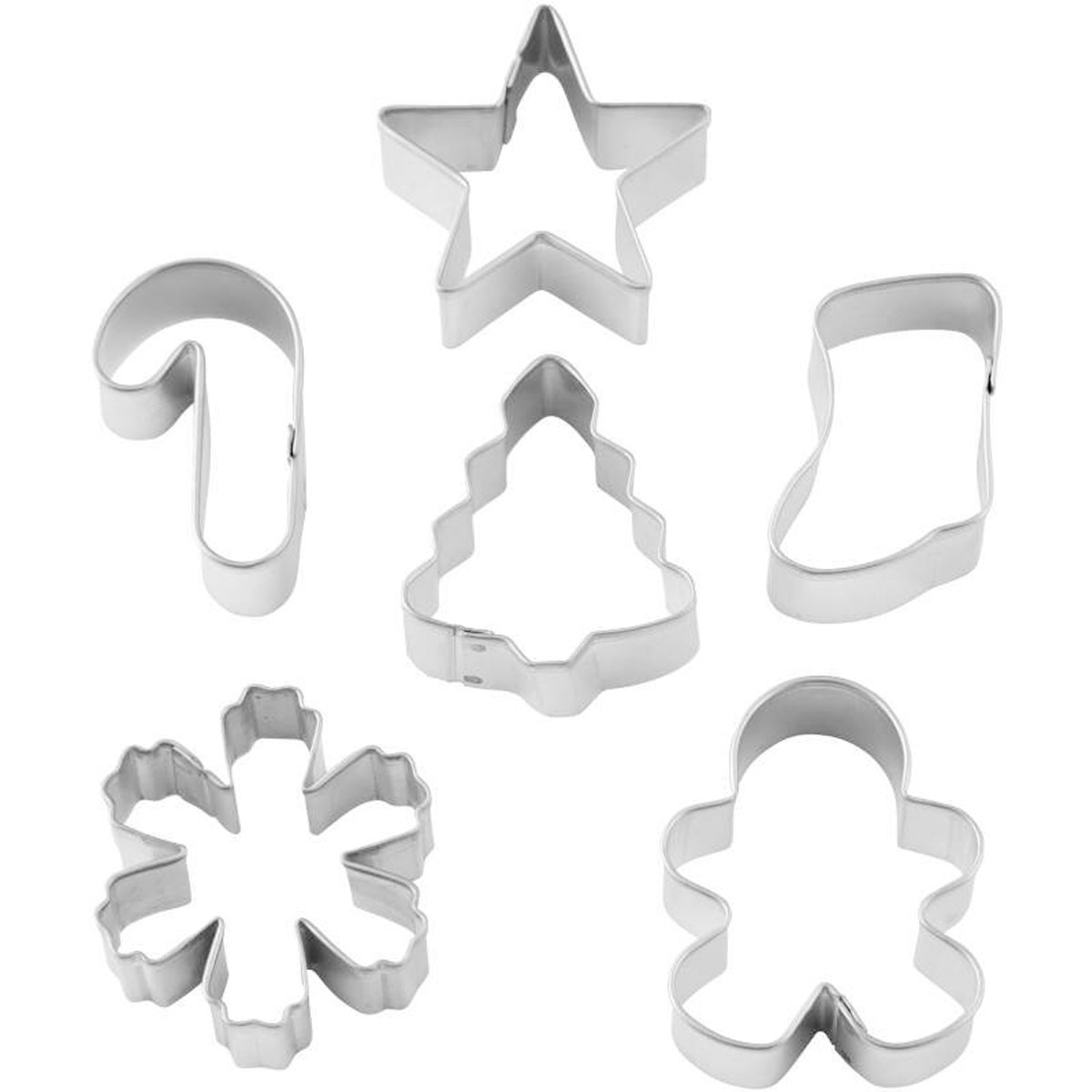 Wilton Cookie Cutter Mini Ausstecher Set Weihnachten