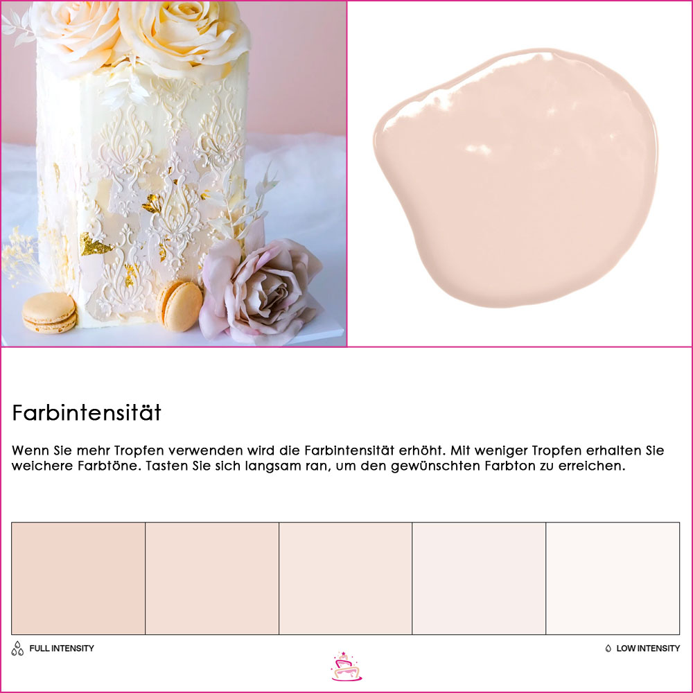 Colour Mill fettlösliche Lebensmittelfarbe - Nude 20ml