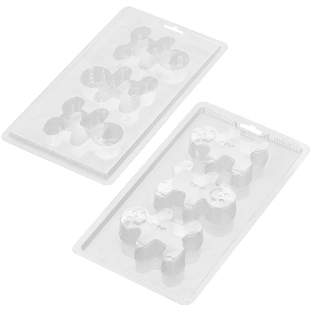 Wilton 3D Hot Chocolate  Mould - Lebkuchenmännchen
