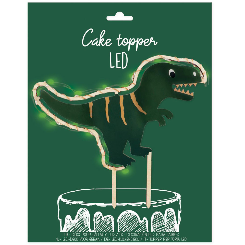 Scrapcooking Cake Topper - LED Dino
