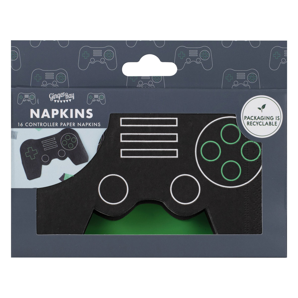 Ginger Ray Serviette Gaming - Controller