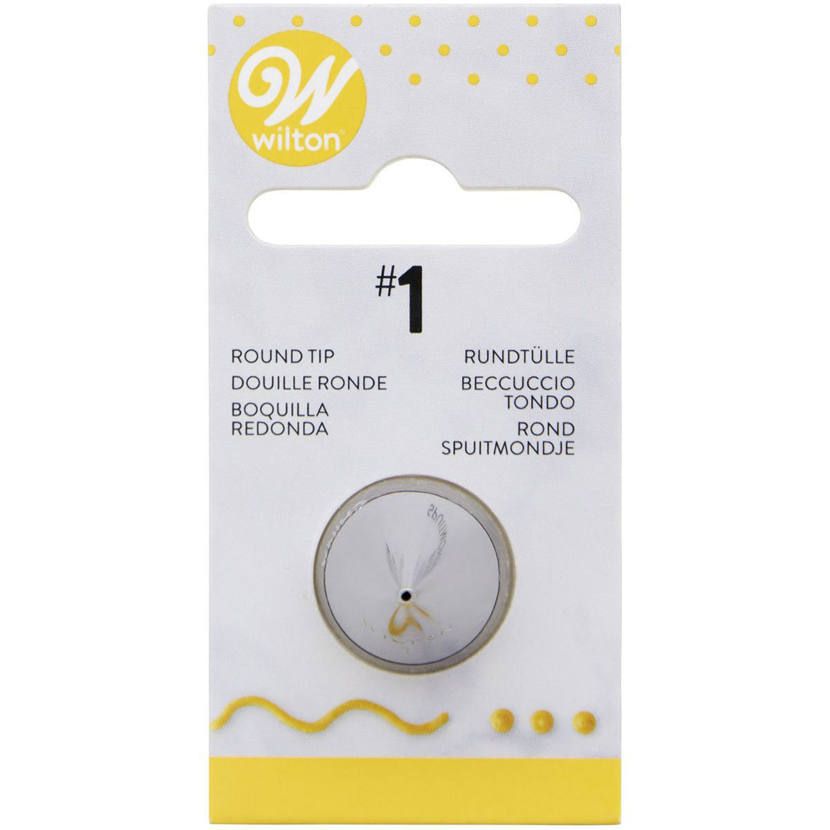 Wilton Lochtülle Decorating Tip  #001