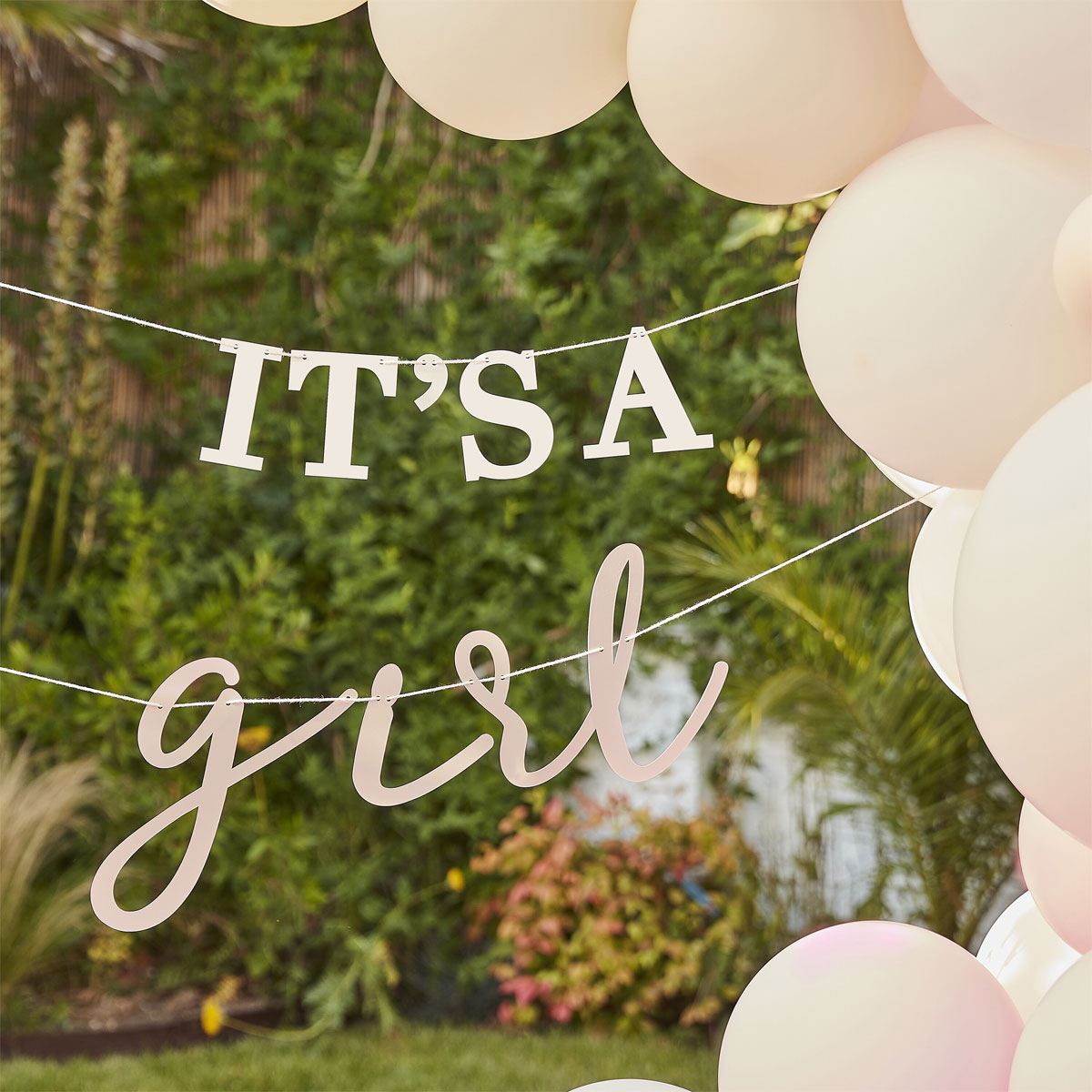 Ginger Ray Bunting - Girlande It´s a girl