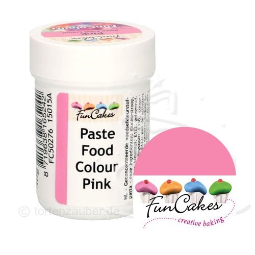 Funcakes Funcolours Pastenfarbe - Pink 30g