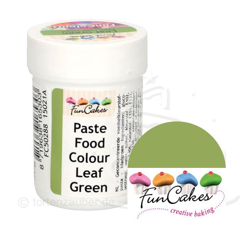 Funcakes Funcolours Pastenfarbe - Leaf Green 30g