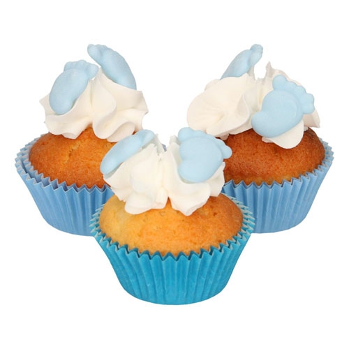 FunCakes Zuckerdekoration Babyfüße Junge Set/16