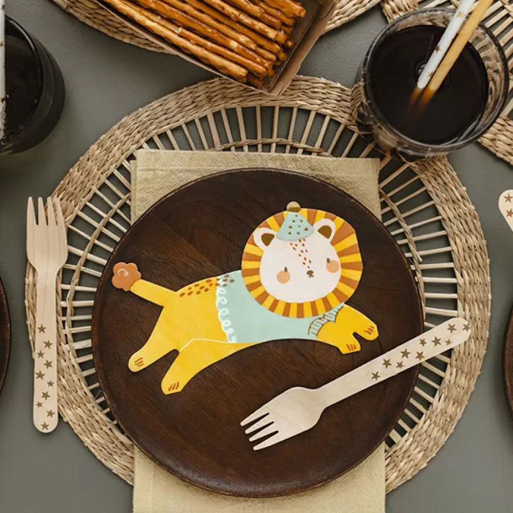 Partydeco Servietten Löwe "Leo" - 20 Stück