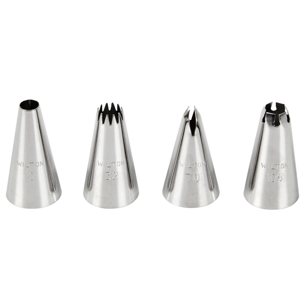 Wilton Randdekorations-Tüllen-Set Nr. 10, 32, 70, 105