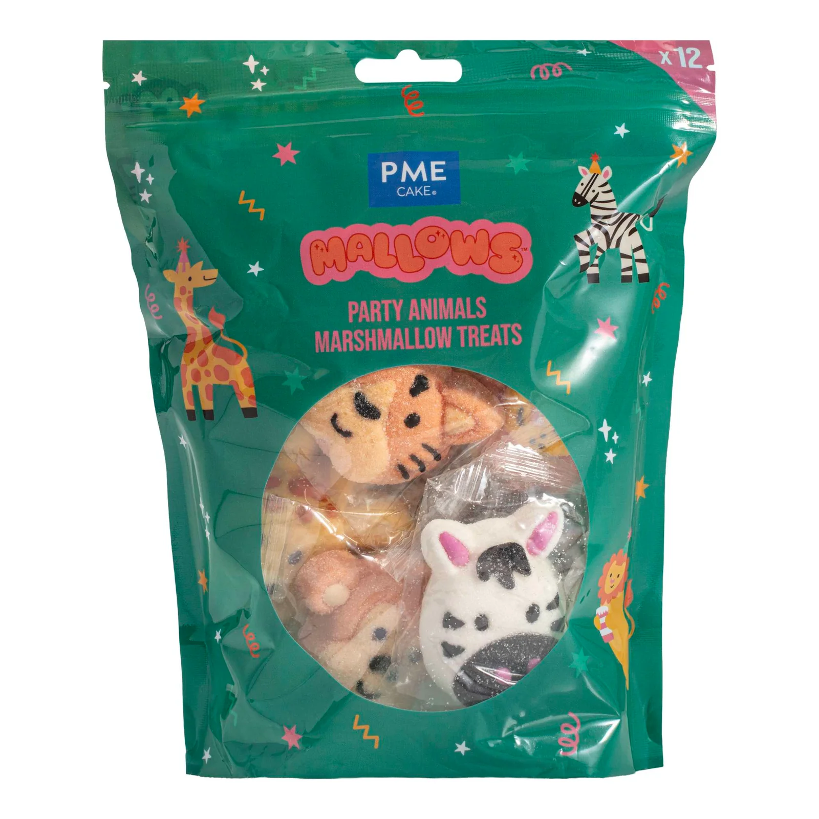  Mallows Marshmallow Safari Tiere - Party Animal 12er Pack