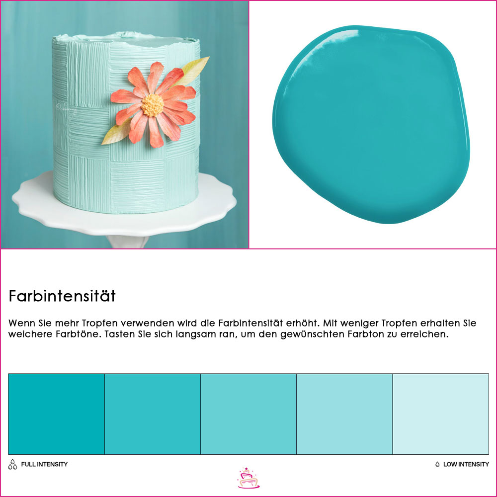 Colour Mill fettlösliche Lebensmittelfarbe - Teal 20ml