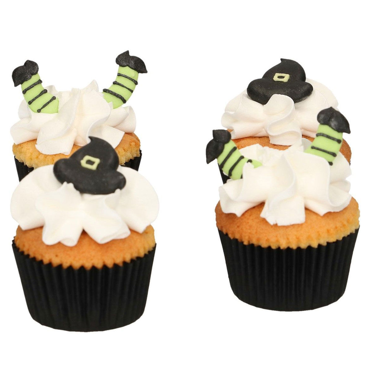 Funcakes Zuckerdekoration Hexe - Hut & Bein