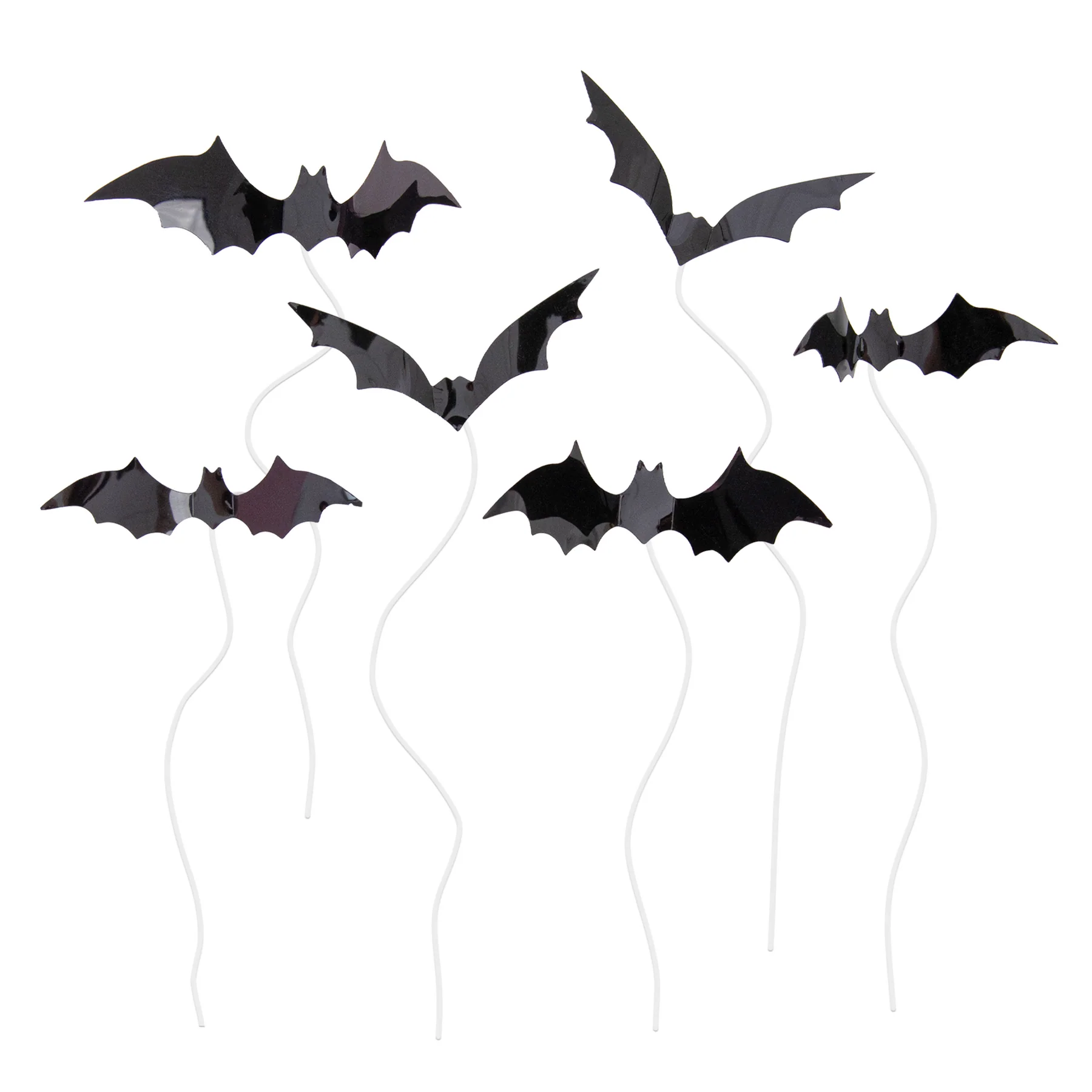 DIY-Halloween-Tortenverzierungen „Fledermäuse“ - 6 Stück