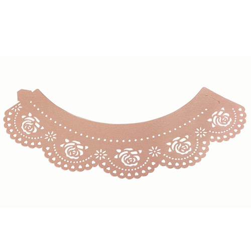 PME Cupcake Wrapper Roses - Pink 12 Stück