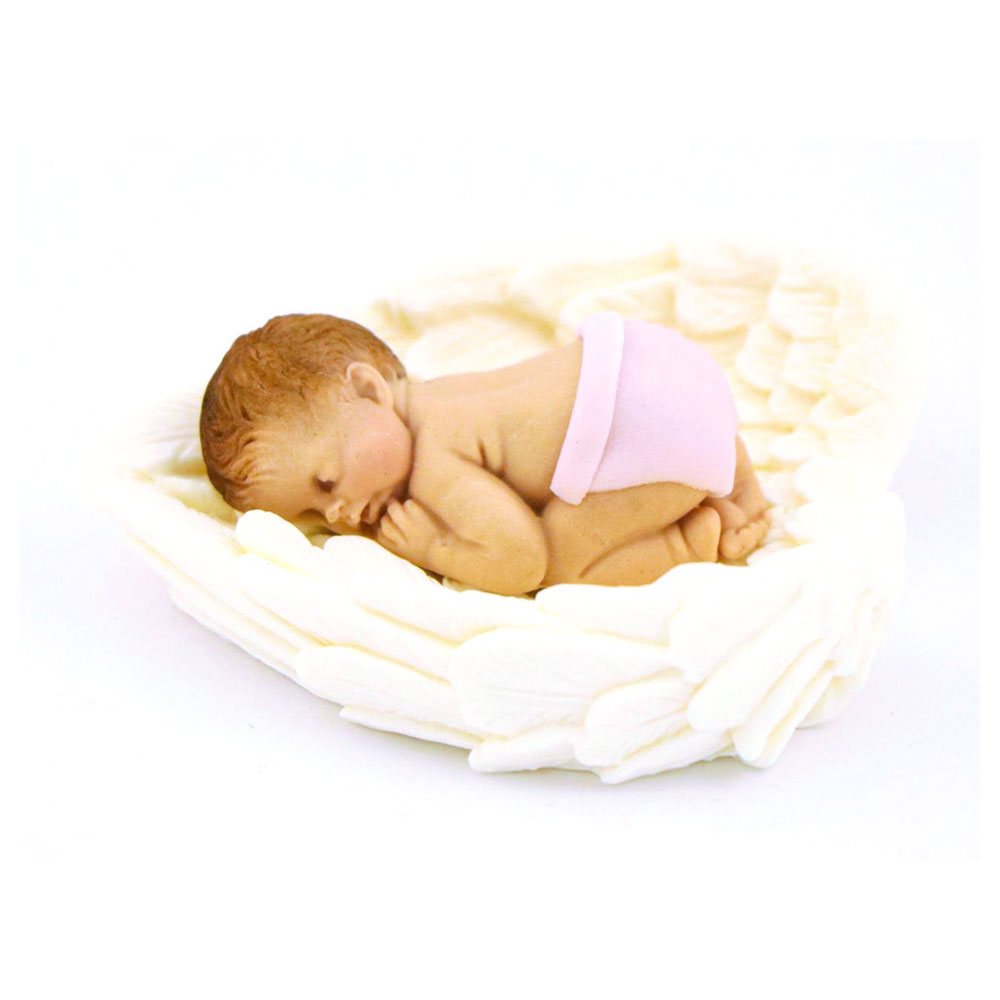 Cake Master Tortenfigur Baby auf Fluegel