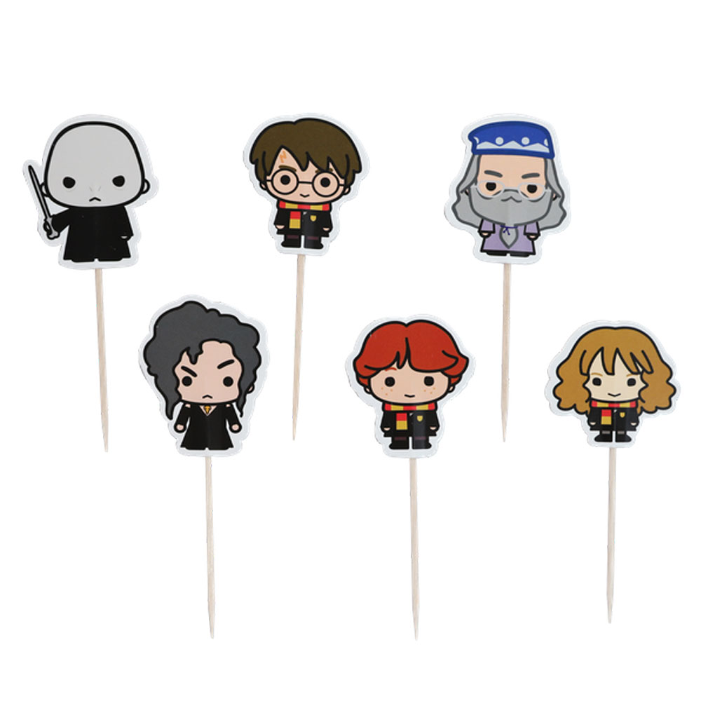 Harry Potter Cupcake Set - Backförmchen & Charaktere