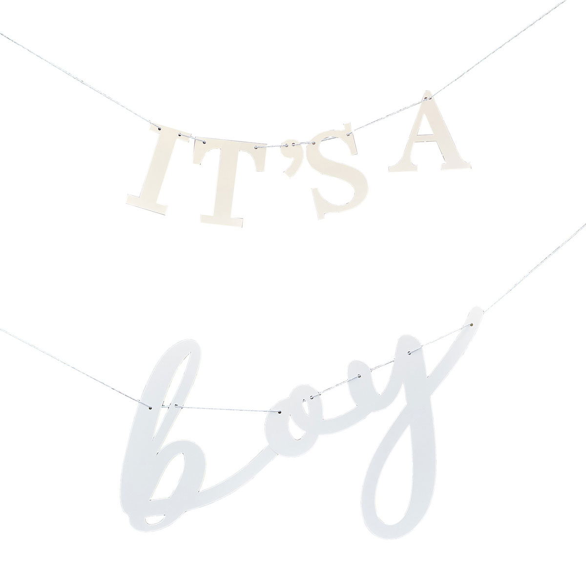 Ginger Ray Bunting - Girlande It´s a boy
