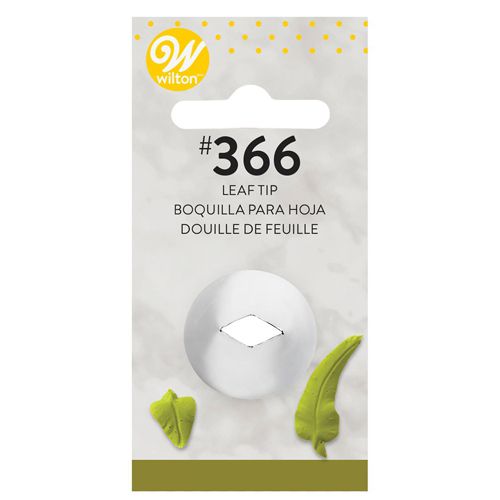 Wilton Decorating Tip #366 Leaf - Blatttülle