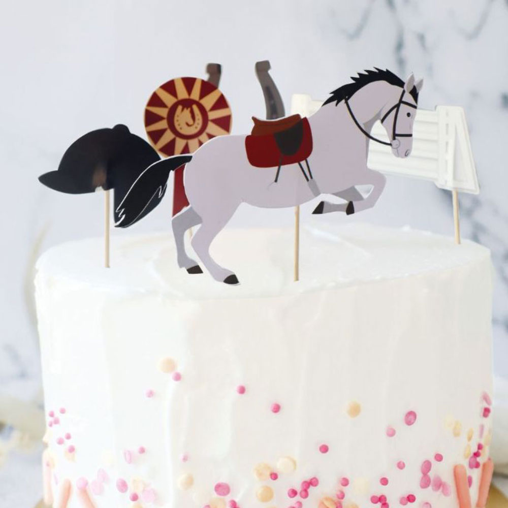 Cake Topper Pferd - Reitsport
