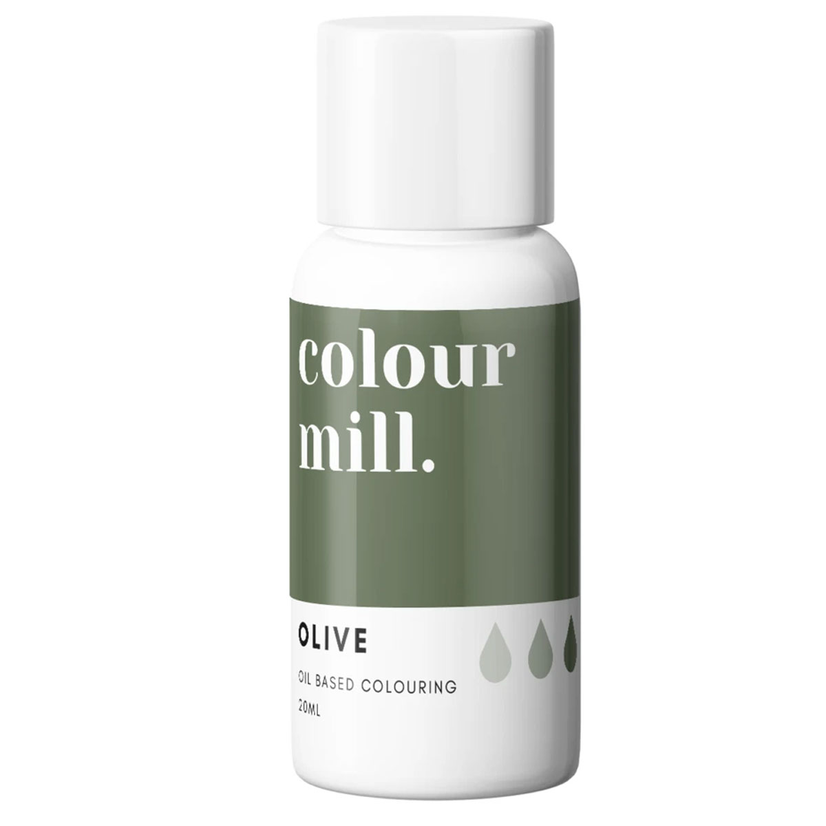 Colour Mill fettlösliche Lebensmittelfarbe Olive Grün