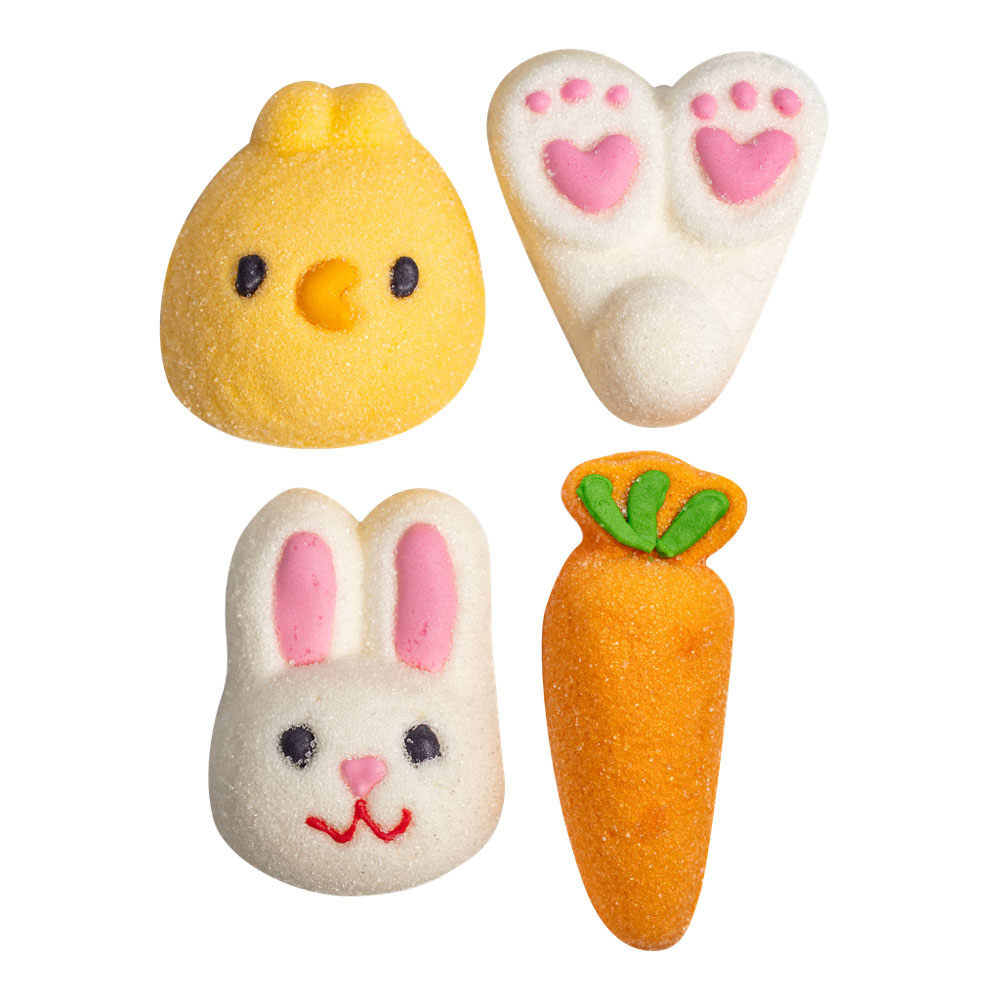PME Marshmallow Osterhasen & Karotten 12 Stück